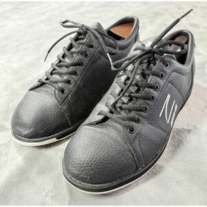 Brunswick Bowling Shoes Mens 10.5 Black Zone Target Non Marking Slide Sole Pair